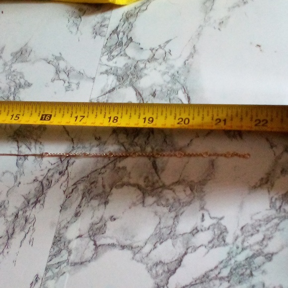 Stunning ALDO Crystal Glass Pendant Necklace on Box Chain Teardrop w/Ext… - Picture 3 of 10